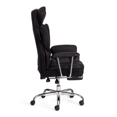 Кресло Tetchair Comfy CR кож/зам, черный