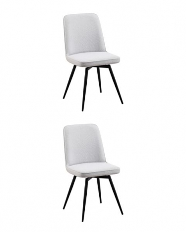 Стул Stool Group Flatt вращающийся серый 2 шт.