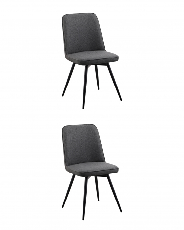 Стул Stool Group Flatt вращающийся темно-серый 2 шт.