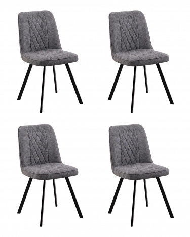 Стул Stool Group Grein темно-серый 4 шт.