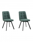 Стул Stool Group Pleid вращающийся зеленый 2 шт.