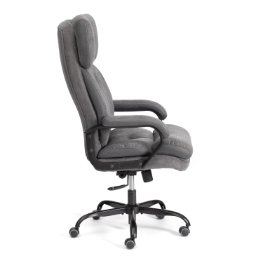 Кресло руководителя Tetchair Duke metal BL ткань, серый, KUB 05/TW-12