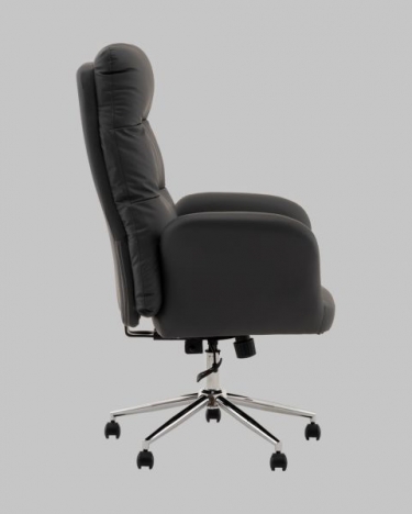 Кресло руководителя Stool Group TopChairs Solid серый