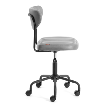 Кресло Tetchair SLIM иск. замша, Grey Cерый
