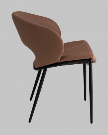 Стул Stool Group Вивьен экокожа светло-коричневый