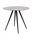 Стол Stool Group Ники круглый столешница керамика Italian light grey 900