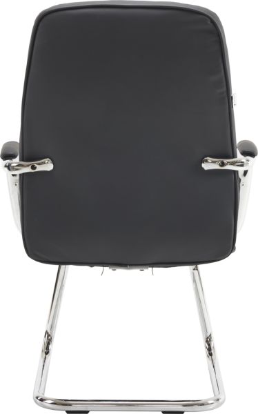 Кресло для посетителей Everprof Everprof Vesta CF Экокожа Черный