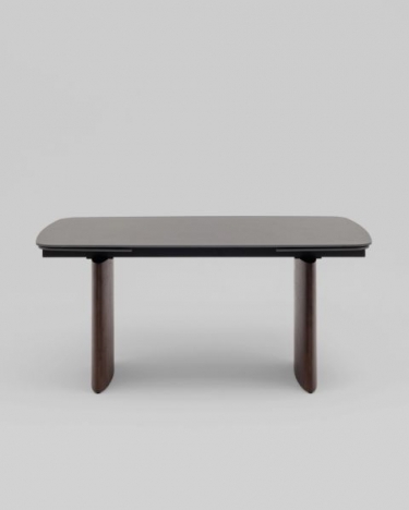 Стол обеденный Stool Group Астарта раскладной 160-240х90 см керамика темная