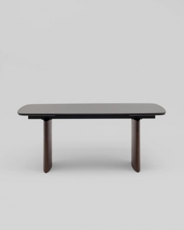 Стол обеденный Stool Group Астарта раскладной 180-260х90 см керамика темная