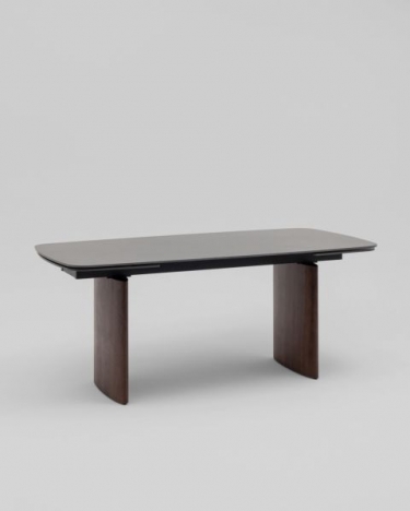 Стол обеденный Stool Group Астарта раскладной 180-260х90 см керамика темная