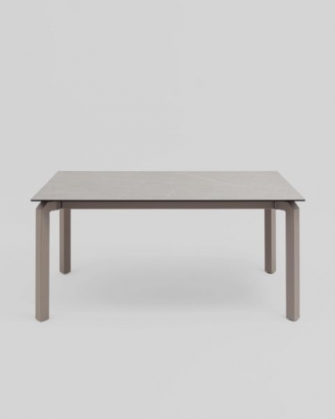 Стол обеденный Stool Group Varden раскладной 160-22090 см керамика серый