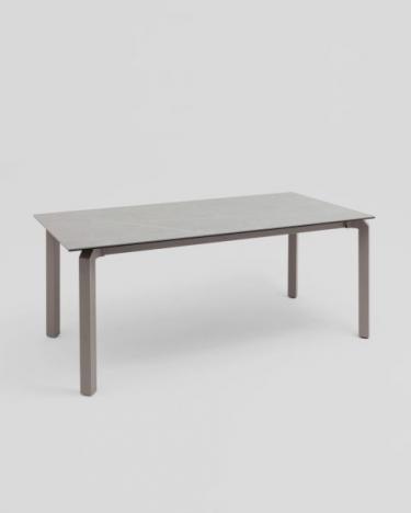 Стол обеденный Stool Group Varden раскладной 180-24090 см керамика темно-серый