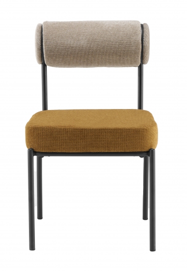 Стул обеденный Stool Group Ponpoun бежевый терракотовый