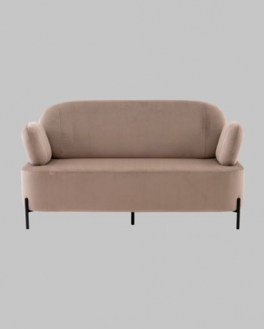 Диван Stool Group Кэнди велюр светло-серый