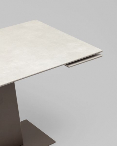 Стол Stool Group Арнон 120-180/80/76 см керамика Carmen light grey