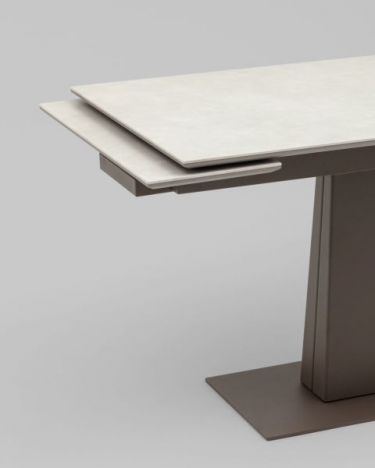 Стол Stool Group Арнон 120-180/80/76 см керамика Carmen light grey
