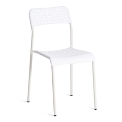 Стул Tetchair ADDE mod. C-049 металл/пластик, 39 х 49 х 78 см, Whiteбелый разборный