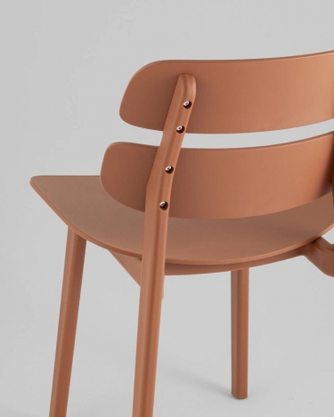 Стул Stool Group Tony пластик коричневый NP