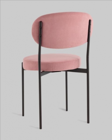 Стул Stool Group Бриф DD велюр пыльно-розовый