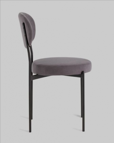 Стул Stool Group Бриф DD велюр темно-серый