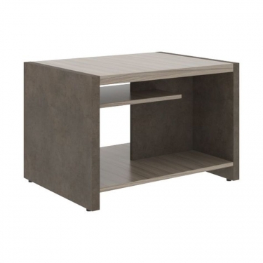 Стол журнальный Skyland WOODandSTONE СФ-531602 Дрифтвуд Бетон Чикаго темный