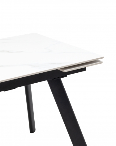 Стол Stool Group Нэд 120-180/80/76 см столешница керамика Snow Mountain Stone