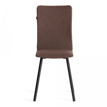 Стул обеденный Tetchair La Rousse 2 шт. в упаковке NEW, ткань рогожка, коричневый/черный, 3М7-147, 45х55х93 см