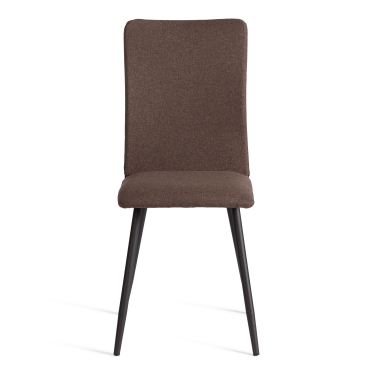 Стул обеденный Tetchair La Rousse NEW, ткань рогожка, коричневый/черный, 3М7-147, 45x55x93 см