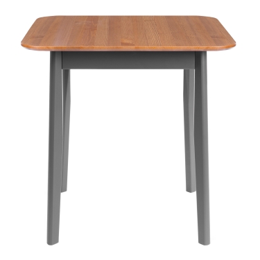 Стол Tetchair Соната Люкс/ Sonata Lux table, 75х75х73 см массив сосны, антик /графит, 75х75х73 см