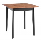 Стол Tetchair Соната Люкс/ Sonata Lux table, 75х75х73 см массив сосны, антик/черный, 75х75х73 см