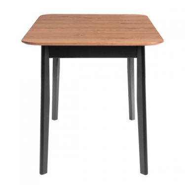 Стол Tetchair Соната Люкс/ Sonata Lux table, 75х75х73 см массив сосны, антик/черный, 75х75х73 см