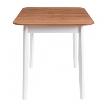 Стол Tetchair Соната Люкс/ Sonata Lux table, 120х75х73 см массив сосны, антик/белый, 120х75х73 см