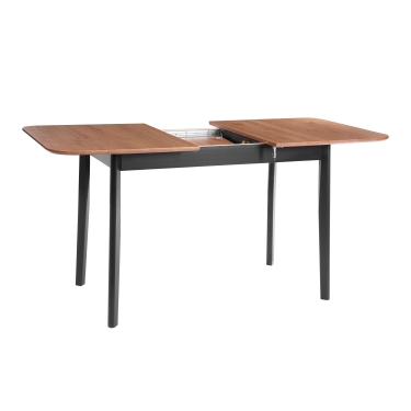 Стол Tetchair Соната Люкс раздвижной/Sonata Lux extension table массив сосны, антик/черный, 120-150х75х73 см