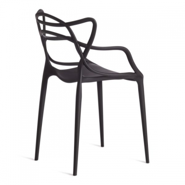 Стул Tetchair Cat Chair mod. 028 / 1 шт. в упаковке пластик, 53 x 59 x 82,5 см, черный Black 3010