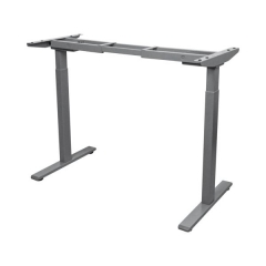 Подстолье для стола с электроприводом и регулировкой высоты Stool Group 2 мотора, память 3 уровня высоты, серый