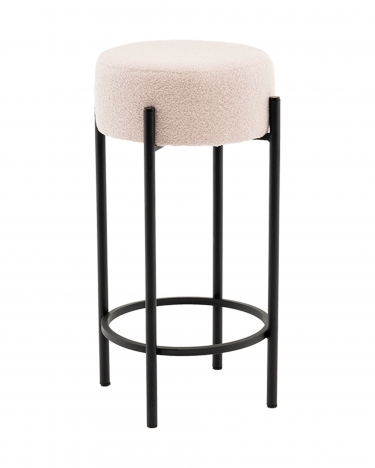 Стул барный Stool Group Беккет букле бежевый