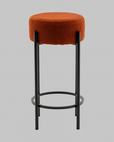 Стул барный Stool Group Беккет букле терракотовый