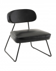 Кресло Stool Group Kate new ткань экокожа черный
