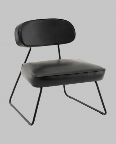 Кресло Stool Group Kate new ткань экокожа черный