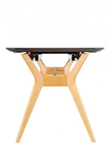 Стол раздвижной R-home Нарвик Ceramic 140-180 Automatic Natur/Dark marble