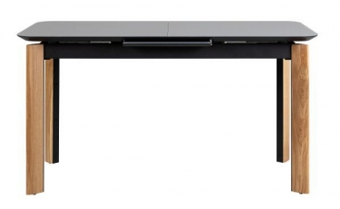 Стол раскладной R-home Combi Glass 120-150 Automatic Natur/Dark matte glass