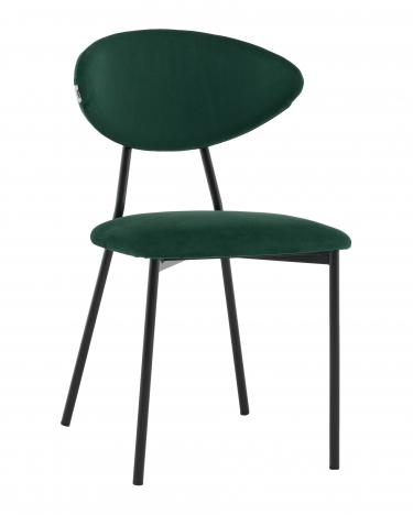 Стул обеденный Stool Group Квинси велюр зеленый