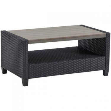 Плетеный комплект мебели с диваном Афина-мебель AFM-804G Dark Grey