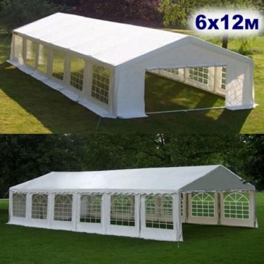 Шатер-павильон Афина-мебель 6х12 AFM-1030W White