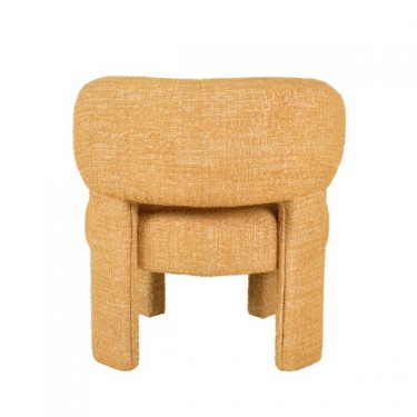 Кресло лаунж Stool Group Fani горчичный