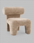 Кресло лаунж Stool Group Voma мокка