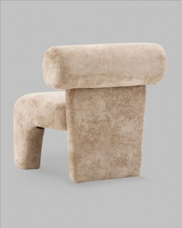 Кресло лаунж Stool Group Voma мокка