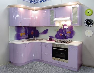 Кухонный гарнитур Сирень
