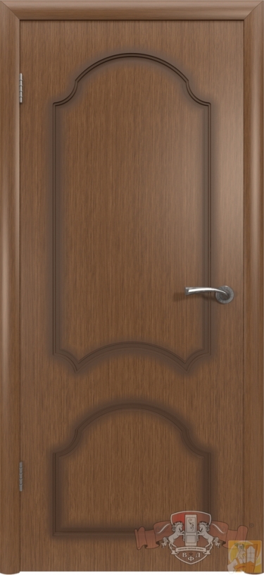 Межкомнатная дверь Кристалл 3ДГ3 Орех