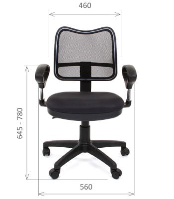 Компьютерное кресло CHAIRMAN 450 TW-11 черный